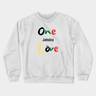 One Love Jamaica (Color) Crewneck Sweatshirt